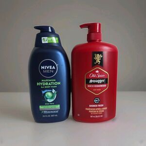 Old Spice‎ Swagger Cedarwood + Nivea Men Maximum Hydration Body Wash 2-Pack Set